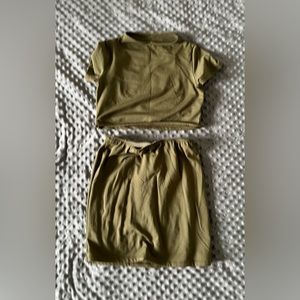 Bodycon Skirt 2pc set